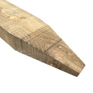 6" x 3" wooden fence posts