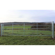 Bateman's Ashcombe metal gate shown in a field setting