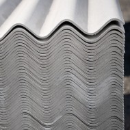 Stack of big six fibre cement sheets