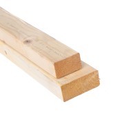 CLS timber is regularised by planing all round with eased edges for user comfort when handling. Used for stud wall timber