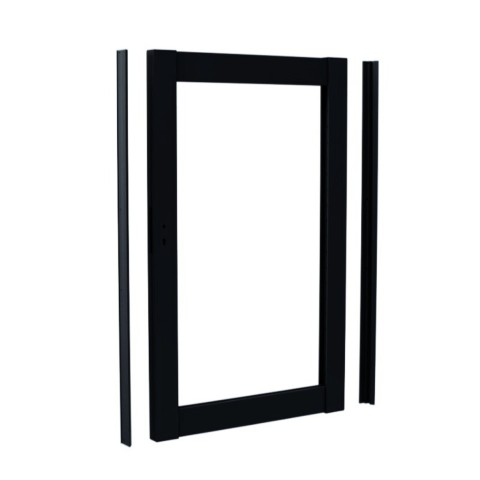 DuraPost B8141003 Black Aluminium gate frame