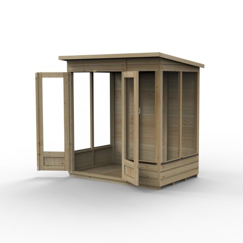 Beckwood Forest garden summerhouse 6ft x 4ft with a pent roof