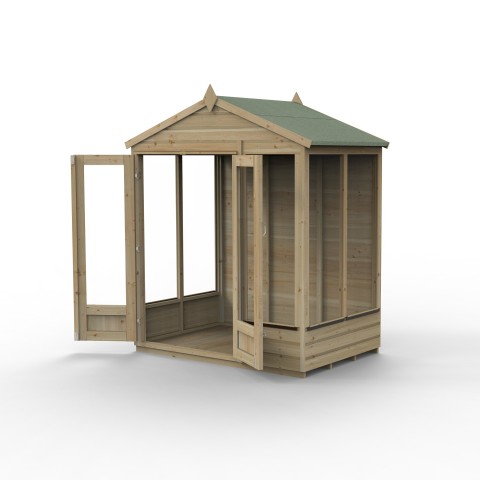 Forest Beckwood garden summerhouse 6 x 4 with apex roof