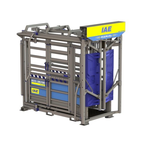 IAE M800 Squeeze Crush for safely handling cattle