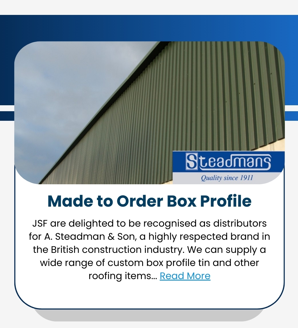 Box Profile Made to Measure Information page
